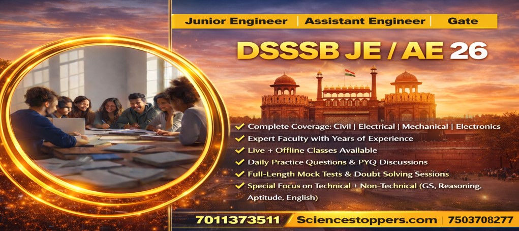 DSSSB JE COACHING IN DELHI