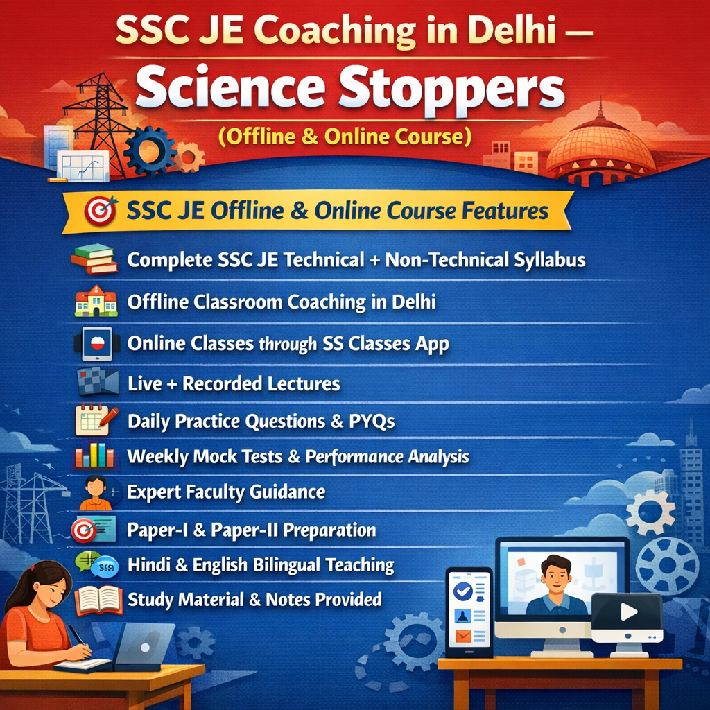 ssc je coaching in delhi